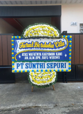 Papan Bunga Duka di Lembur Sawah